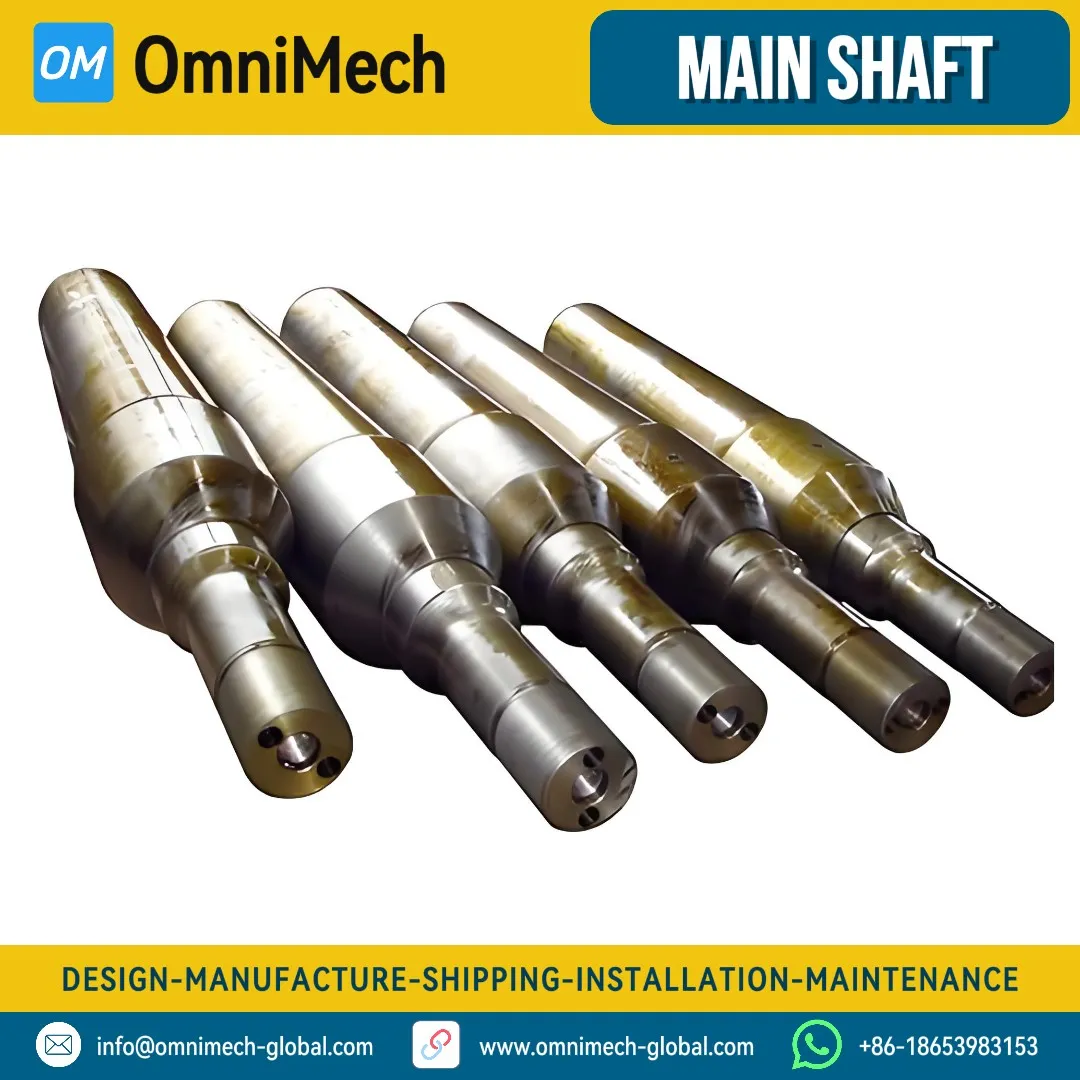 Main Shaft for GP Series Cone Crusher-Cone Crusher Parts-42CrMo / 40CrNiMo / Forged Alloy Steel - View 6