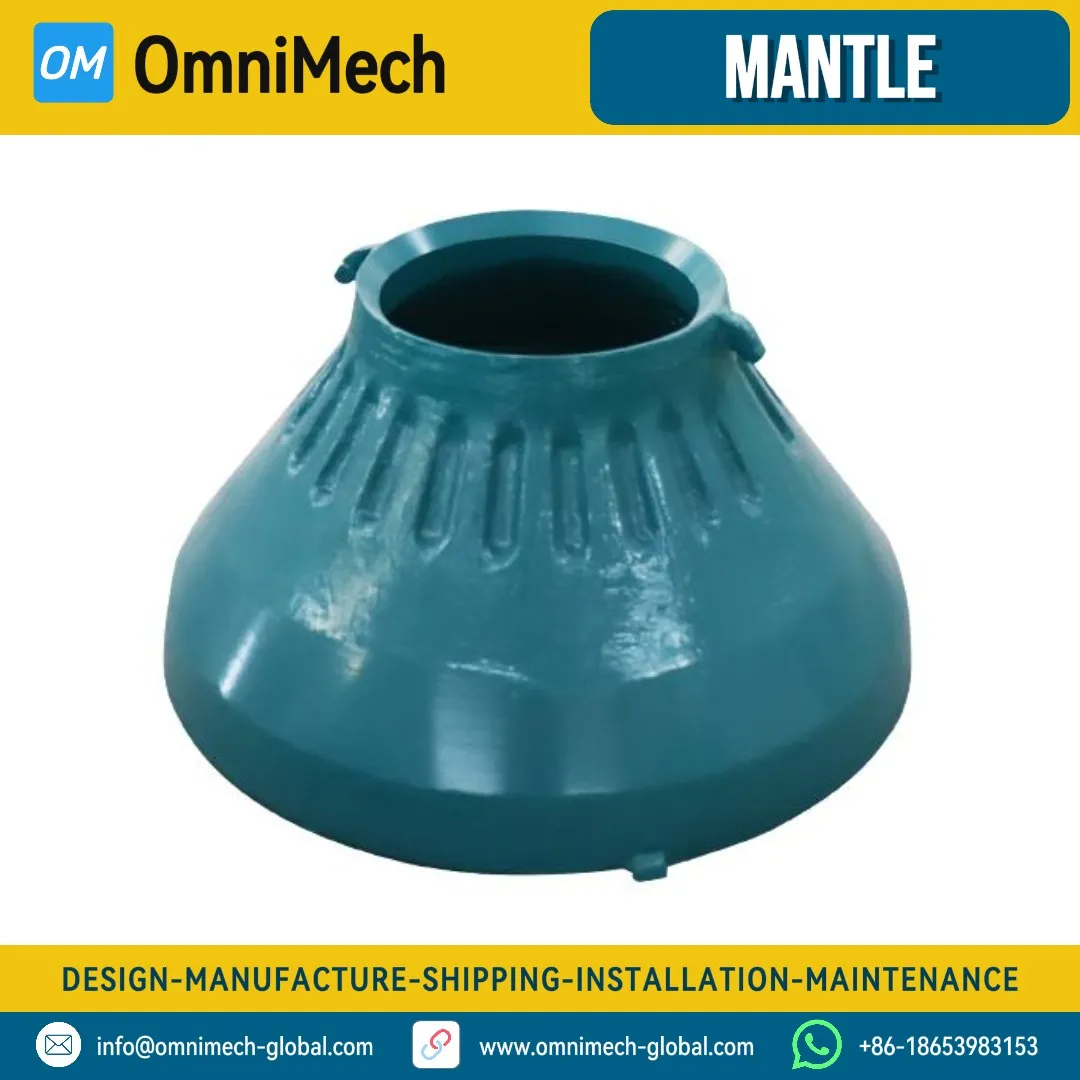 Mantle for HP Series Cone Crusher-Cone Crusher Parts-Mn14Cr2 / Mn18Cr2 / Mn22Cr2 / TiC Inserts - View 3