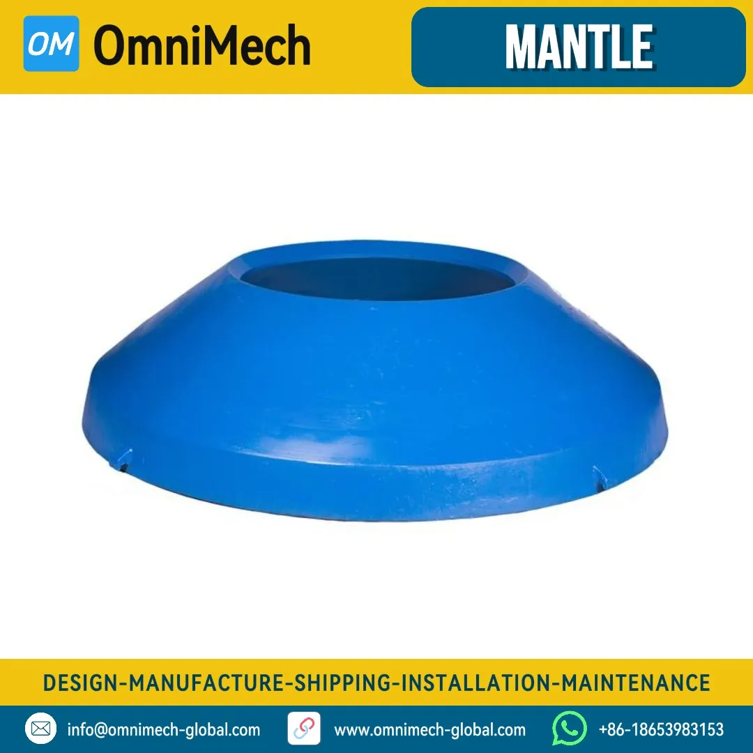 Mantle for HP Series Cone Crusher-Cone Crusher Parts-Mn14Cr2 / Mn18Cr2 / Mn22Cr2 / TiC Inserts - View 4