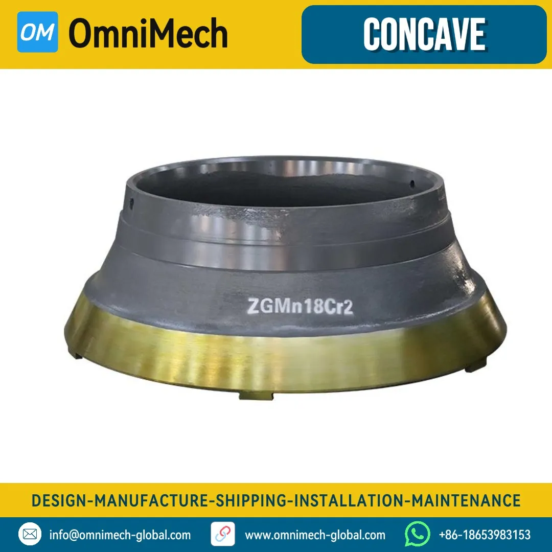 Bowl Liner / Concave for HP Series Cone Crusher-Cone Crusher Parts-Mn18Cr2 / Mn22Cr2 - View 6