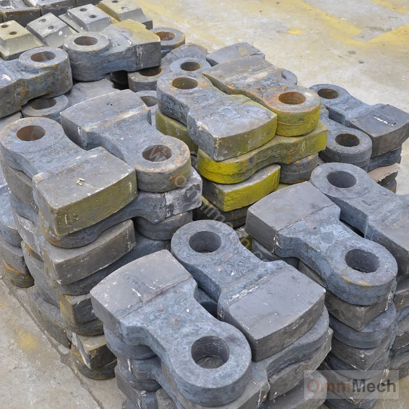 High Chromium Cast Iron Hammers High Chromium Cast Iron Hammers
