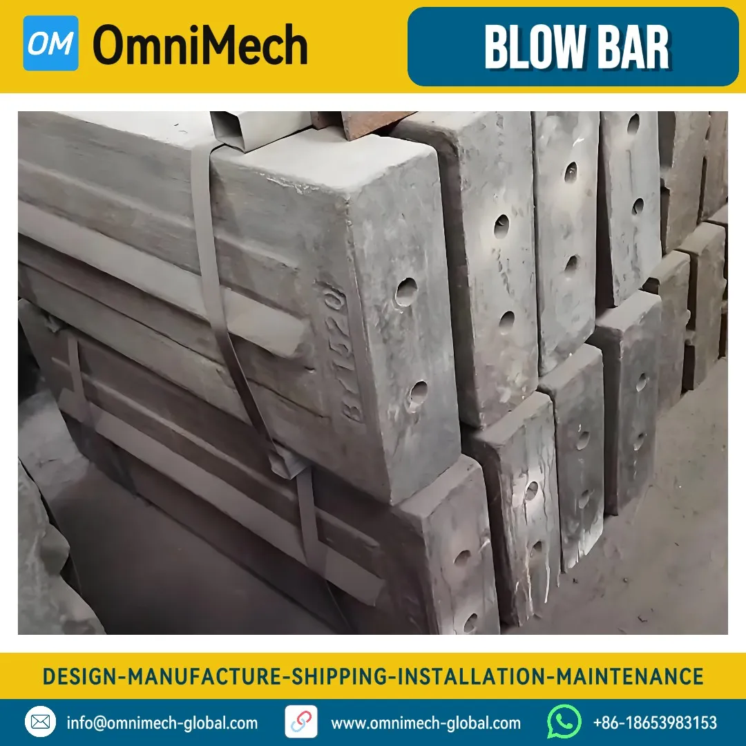 High Chrome Blow Bar-Impact Crusher Parts-High Chrome Iron (Cr26 / Cr30) - View 6