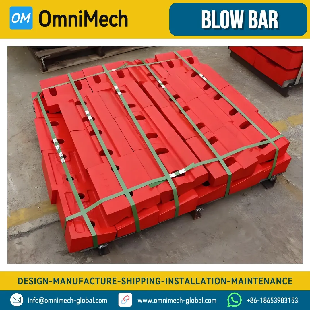 High Chrome Blow Bar-Impact Crusher Parts-High Chrome Iron (Cr26 / Cr30) - View 7