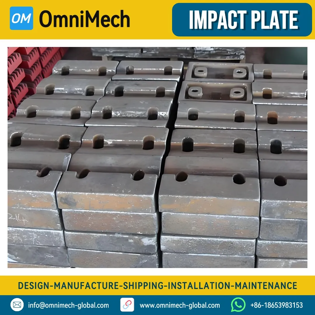 Impact Plate for Impact Crusher-Impact Crusher Parts-High Manganese Steel - View 4