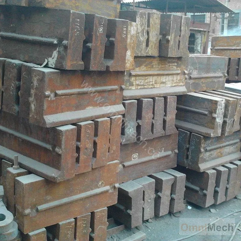 Mn18Cr2 Manganese Steel Blow Bar
