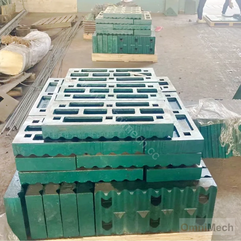 Heavy Duty Manganese Jaw Plate-Jaw Crusher Parts-Mn13Cr2 / Mn18Cr2 High Manganese Steel - View 3